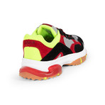 Prospect Park Sneaker // Black + Red + Yellow (US: 7.5)