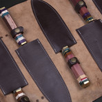 Chef Knives Set Of 5 PCS // Bone + Razon