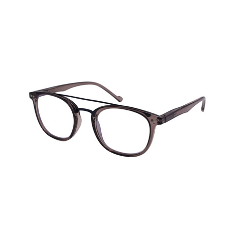 Unisex Milton Blue-Light Blocking Readers // Gray (+0.00)