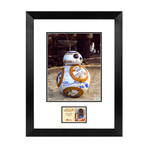Brian Herring // Autographed Star Wars: The Force Awakens BB-8 // Framed Photo