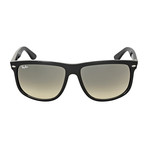 Unisex Boyfriend Sunglasses // Black + Gray Gradient