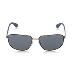 Unisex Pilot Sunglasses // Gunmetal + Gray