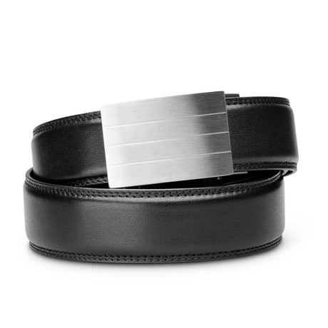 Evolve Belt // Stainless Steel + Black