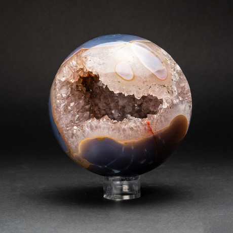 Amethyst Geode Sphere // v.3