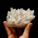 Angel Aura Quartz Crystal Cluster