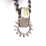 Gear In Me Necklace // Brushed (18")