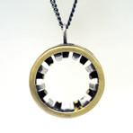 Deep Groove Necklace // Brushed (21.5")