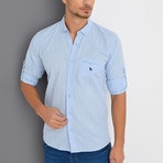 Chance Button-Up Shirt // Light Blue (Medium)