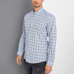 George Button-Up Shirt // Blue (Large)
