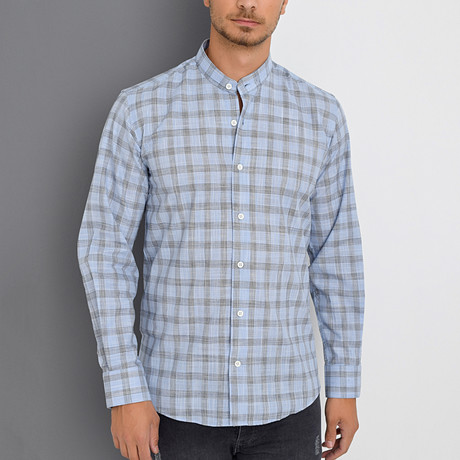 George Button-Up Shirt // Blue (Small)