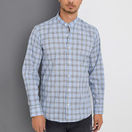 George Button-Up Shirt // Blue (3X-Large)