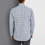 George Button-Up Shirt // Blue (X-Large)