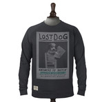 Lost Dog Pullover // Charcoal (XL)