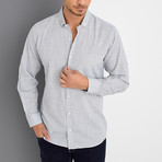 Timothy Button-Up Shirt // Dark Blue (Small)