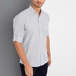 Timothy Button-Up Shirt // Dark Blue (Small)