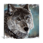 Loyal Spirit Wolf (12"W x 12"H x 0.75"D)
