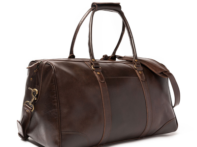 Tourist Leather Duffel Bag 19.5"