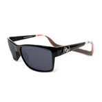 Unisex Monix Polarized Sunglasses II // American Flag + Gray