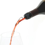 Pourist: Glass + Cork Bottle Pourers // Pair