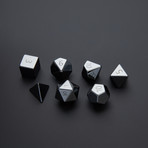 Gemstone Dice Set (Engraved Opalite)