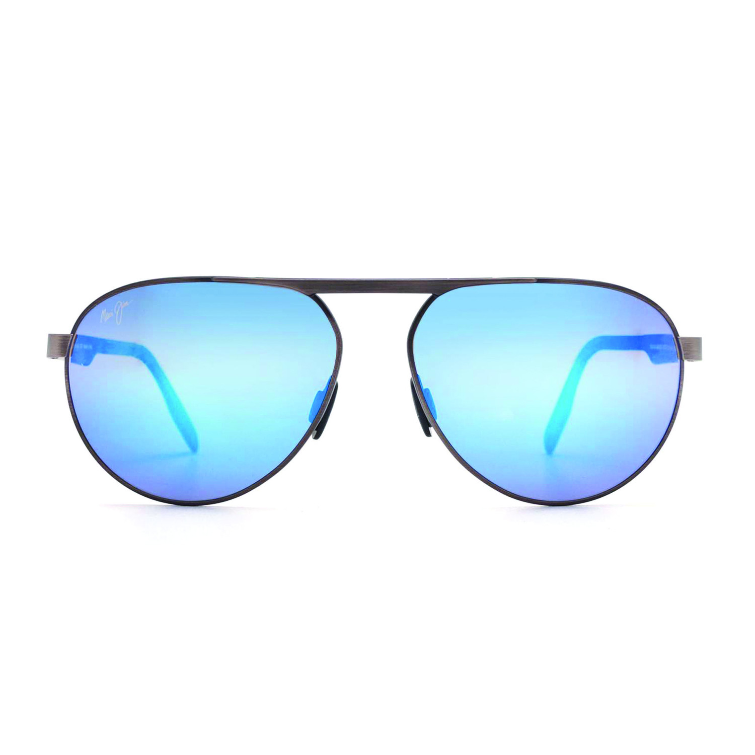 Maui Jim // Men's Swinging Bridges Polarized Aviator Sunglasses ...