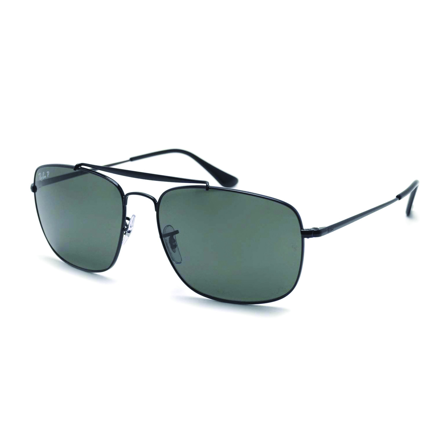 RayBan // Men's Polarized Colonel Sunglasses // Black