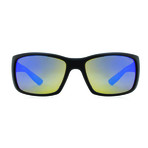 Zeal Optics // Men's Tracker Sunglasses // Tactical Black + Bluebird
