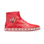 Alpistar Leather High-Top Sneakers // Red (US: 8)
