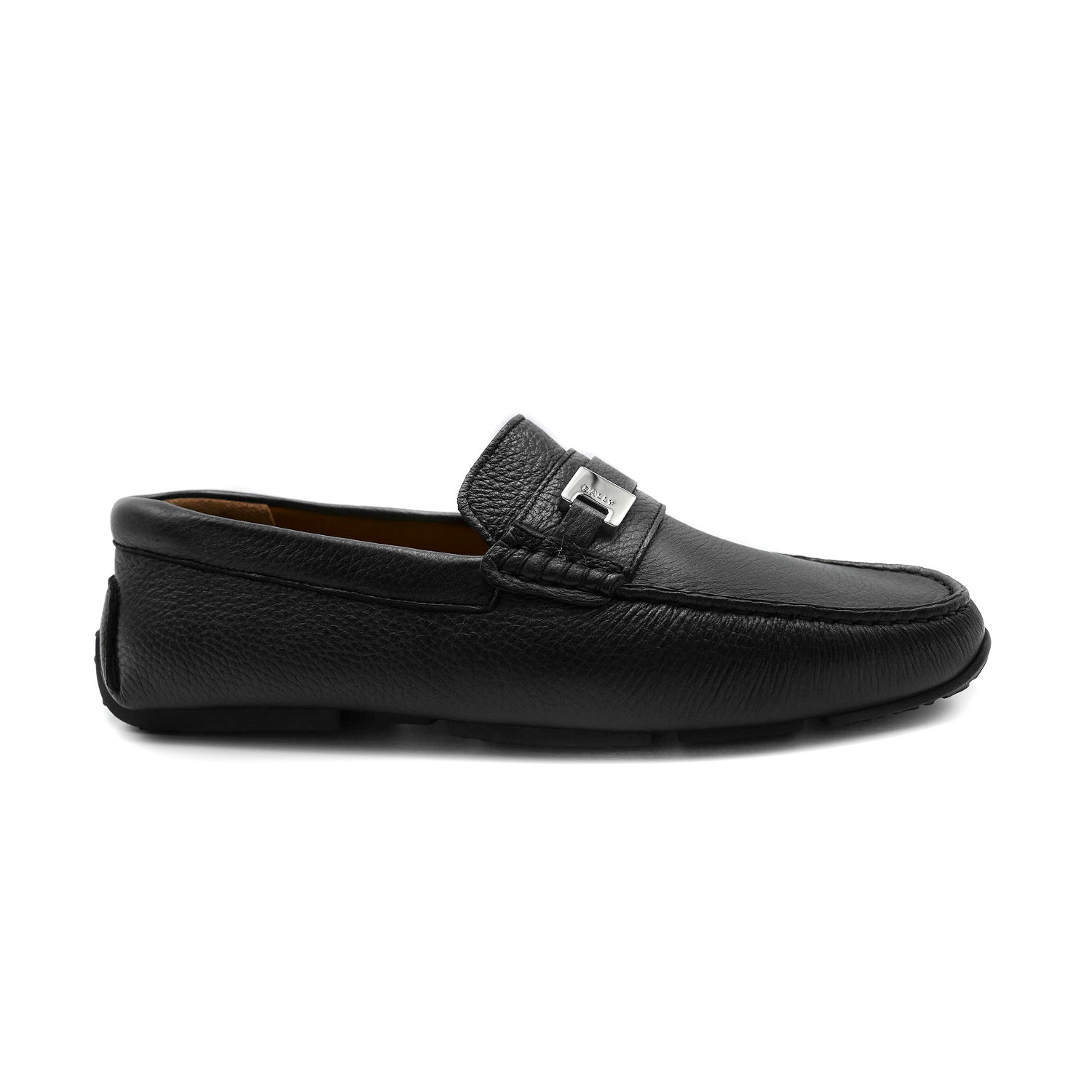 Men's Picaro Grained Deer Leather Driver Shoes // Black (US: 7) - Bally ...