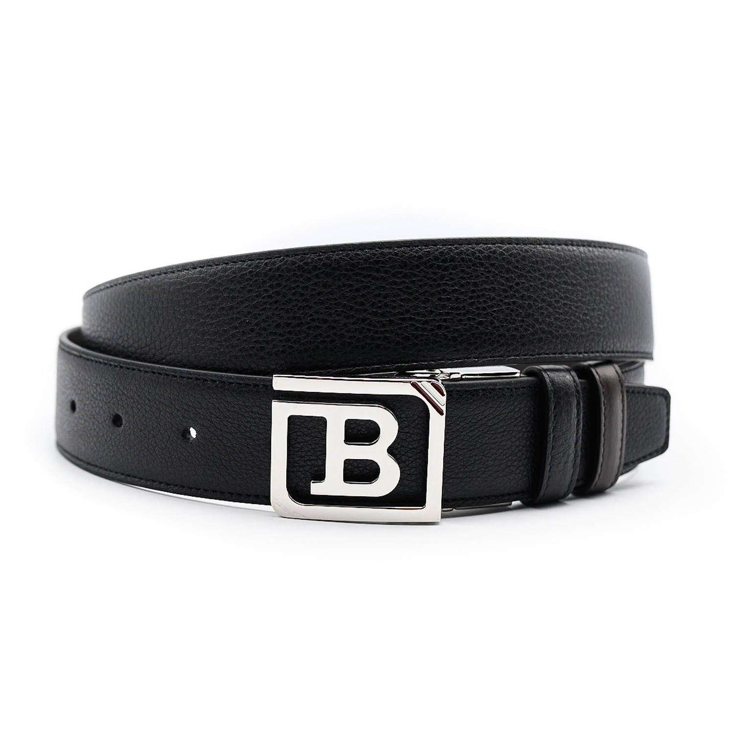 Men's Leather Reversible + Adjustable Belt // Black - Bally - Touch of ...