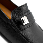 Men's Picaro Grained Deer Leather Driver Shoes // Black (US: 9)