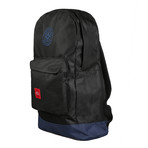 Compass Backpack // Black + Navy