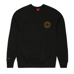 Mountain Adventures Crew Neck Sweater // Black (XL)