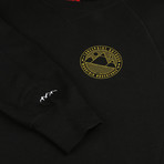 Mountain Adventures Crew Neck Sweater // Black (L)