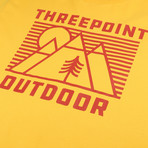 Outdoor Lines T-Shirt // Spectra Yellow (XL)