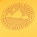 Mountain Adventures T-Shirt // Spectra Yellow (2XL)