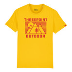 Outdoor Lines T-Shirt // Spectra Yellow (M)