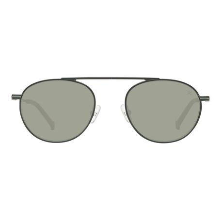 Men's Round Sunglasses // Gunmetal + Gray
