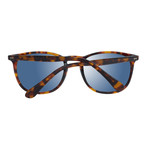 Men's Trapezium Tortoiseshell Sunglasses // Brown + Gray