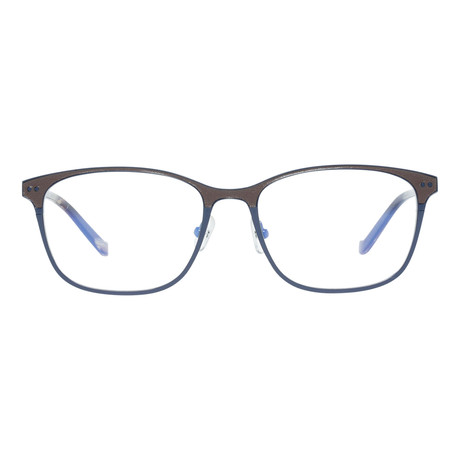 Men's Full-Rim Optical Frames // Brown + Blue