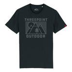 Outdoor Lines T-Shirt // Black (M)