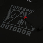 Outdoor Lines T-Shirt // Black (S)
