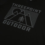 Outdoor Lines T-Shirt // Black (S)