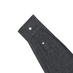 Twill Brushed Flannel // Charcoal (XL)