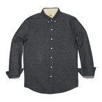 Twill Brushed Flannel // Charcoal (XS)