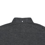 Twill Brushed Flannel // Charcoal (XL)
