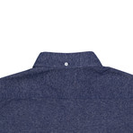 Twill Brushed Flannel // Dark Blue (XL)