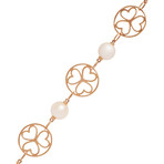 Mimi Milano 18k Rose Gold Topaz Bracelet