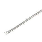 Piero Milano 18k White Gold Diamond Tennis Bracelet