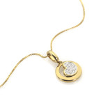 Piero Milano 18k Yellow Gold Diamond Necklace